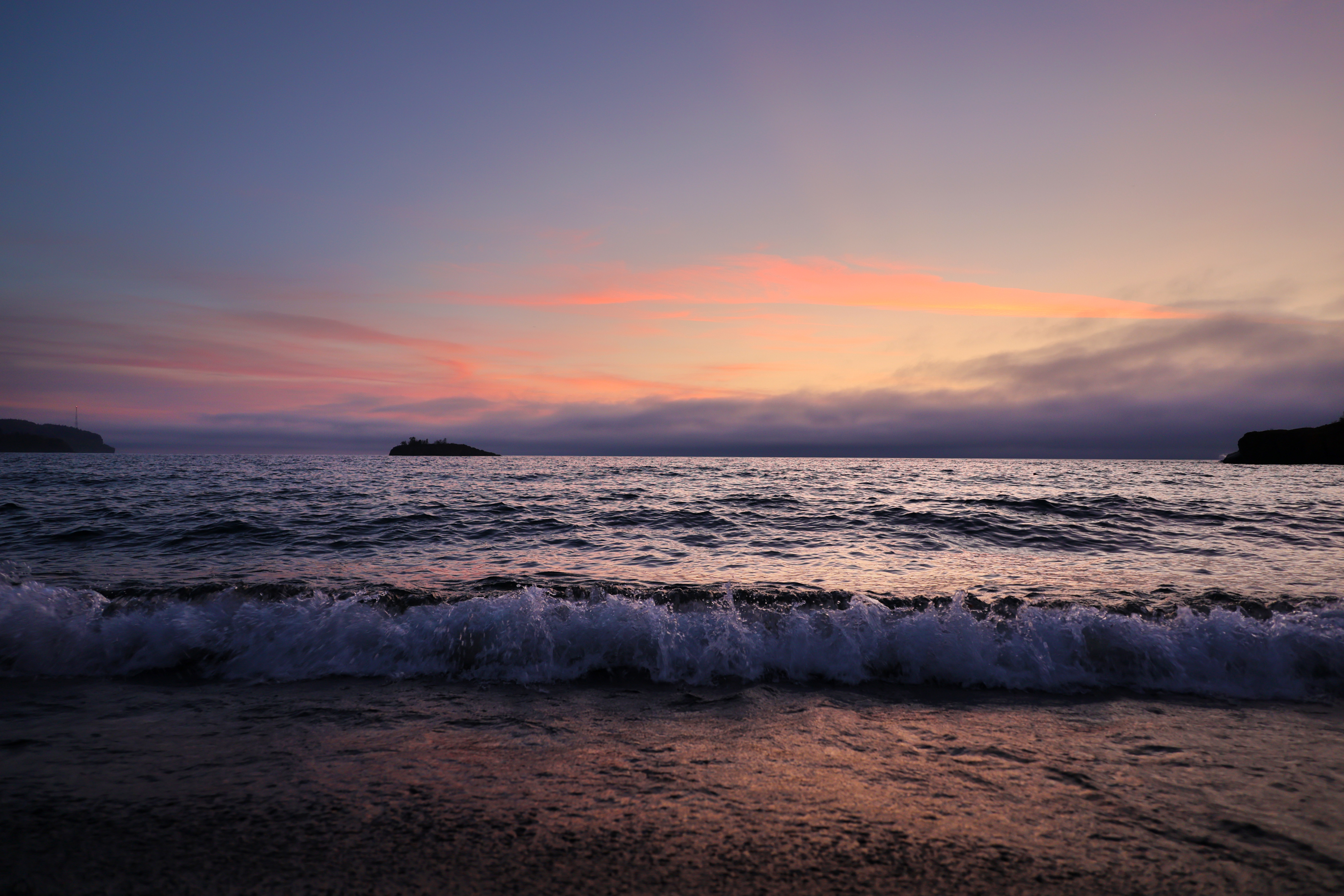 Black Beach Sunrise